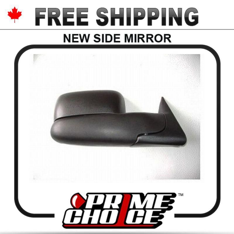 Dodge ram pickup truck manual towing new door mirror passenger side view right