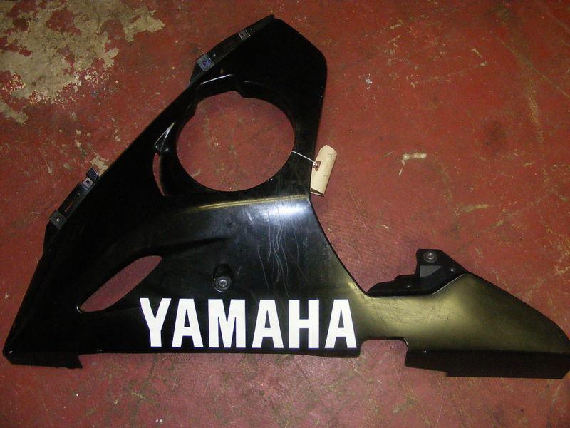 08 yamaha yzfr6s  r6s lower panel left