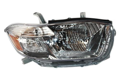 Tyc 20-6897-91 2008 toyota highlander right replacement headlight assembly