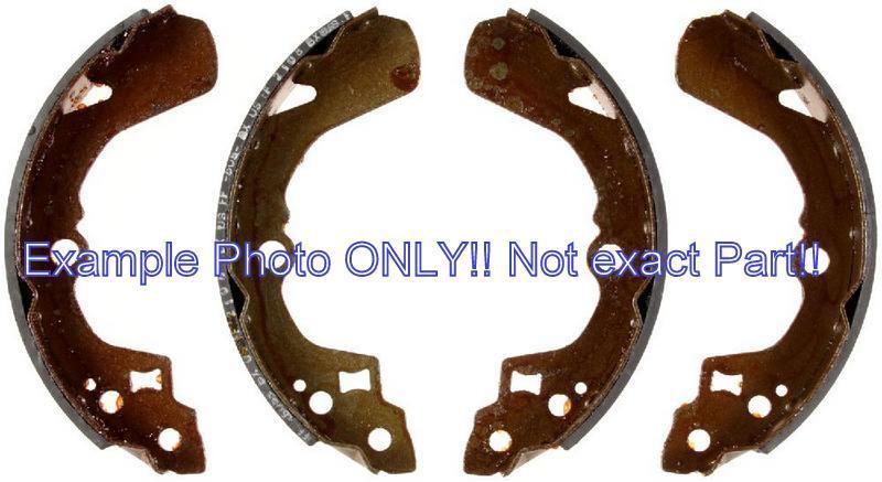 Newtek automotive nb721 drum brake shoes - rear drum only!!