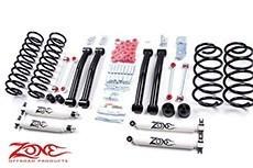 Zone 4" suspension lift kit jeep wrangler tj lj rubicon 97 98 99 00 - 06 j10 j11