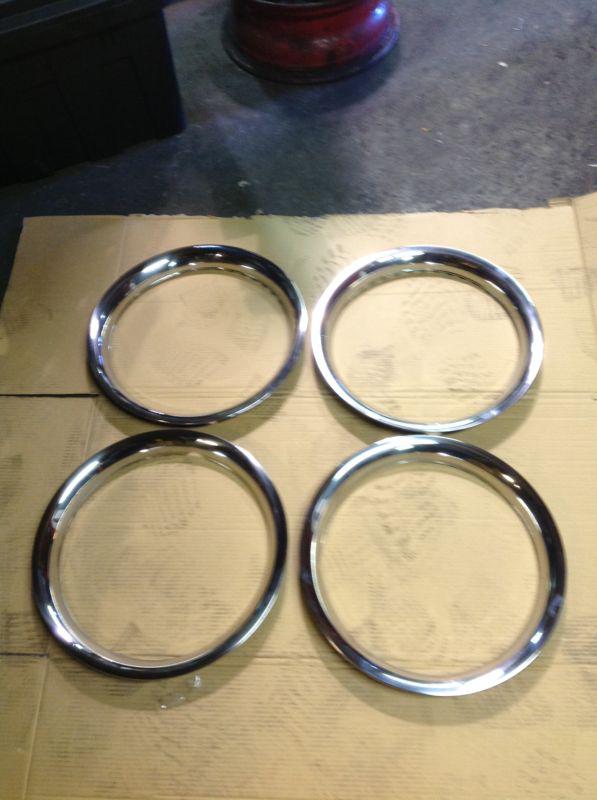 14 inch trim rings  1.75 inch  all four #1514-s