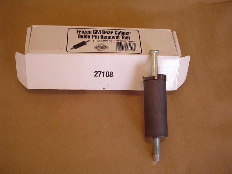 Oem frozen gm rear caliper guide pin removal tool – 27108 – new