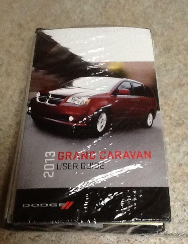 2013 13 dodge caravan  user guide  owners manual 