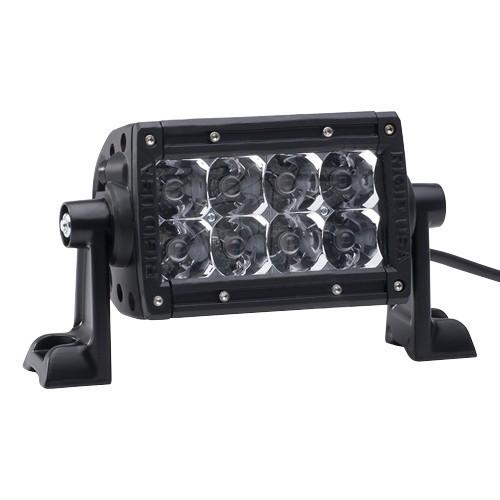 4in e series led lightbar flood pattern