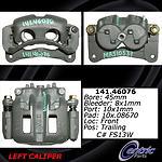 Centric parts 141.46076 front left rebuilt caliper with hardware