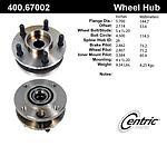 Centric parts 400.67002 front hub assembly