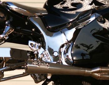 Hayabusa chrome frame covers 1999 - 2013 