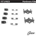 Centric parts 117.91023 rear disc hardware kit