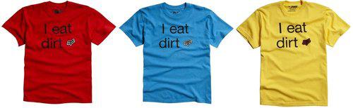 Fox racing boys eat dirt t-shirt 2013