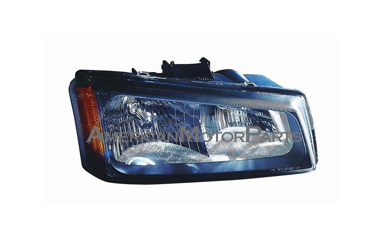 Right passenger side replacement headlight 05-07 chevy silverado - 10396912