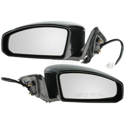 03-07 infiniti g35 2 door coupe power side view door mirrors lh & rh pair set