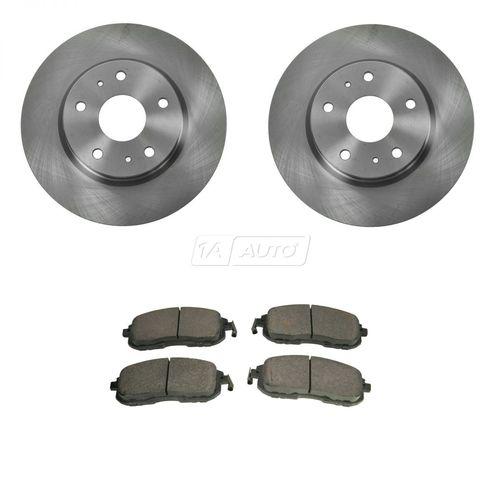 Front disc ceramic brake pads & rotor kit set for 09-12 suzuki sx4 sx-4