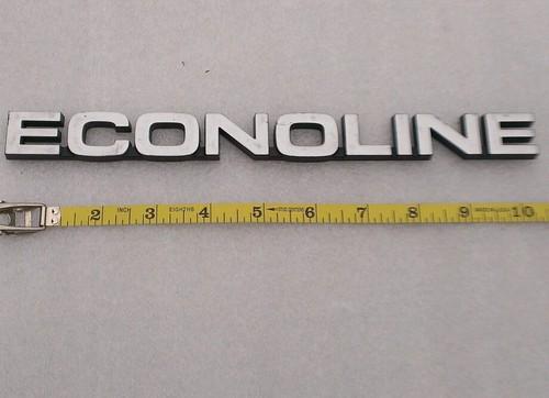 Ready to install ford econoline van emblem nameplate badge 150 250