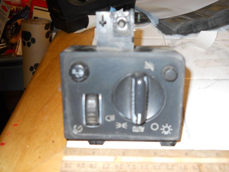 2005 chevy colorado headlights switch