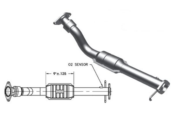 Magnaflow catalytic converters - 49 state legal - 93177