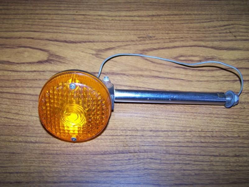 Directional front light with bracket rupp centaur motorcycle trike rare cycle 