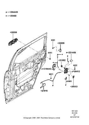 7l7z7826604ab handle assy door outer 07 expedition