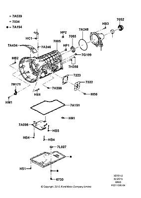 Bc3z7085b ford retainer