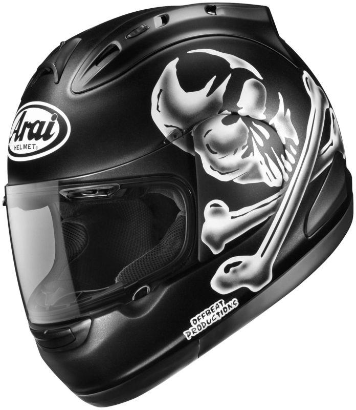 Arai shield cover set for rx7 corsair - hayes jolly roger