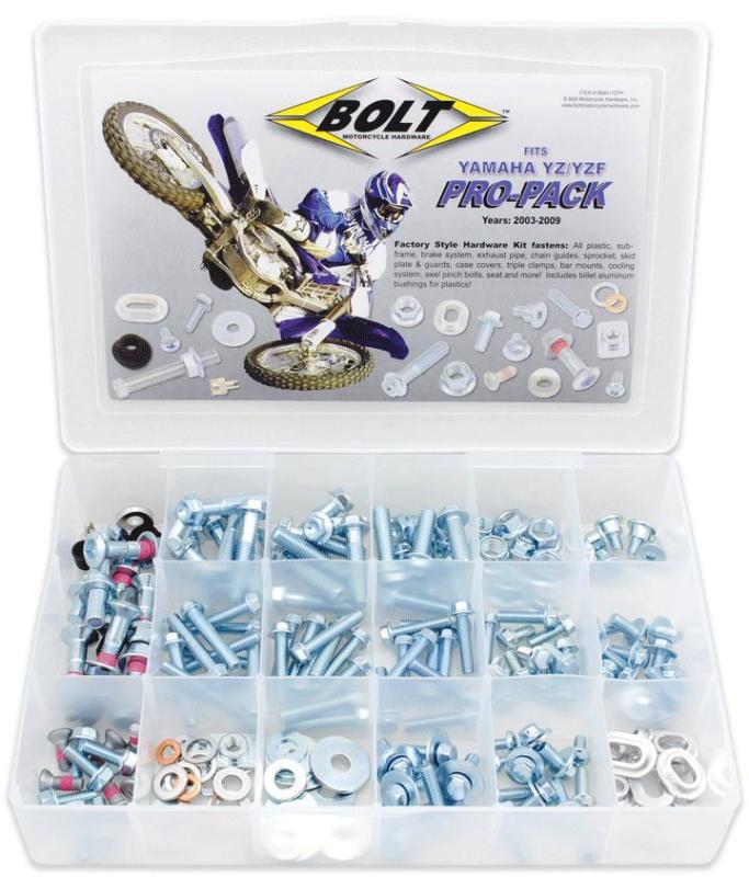 Bolt mc hardware yz/yzf pro bolt pack  bmh-yzpp