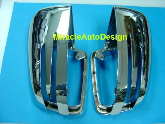 Chrome door mirror covers for 2012-on mercedes benz w166 ml and x166 gl-class