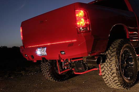 Recon ford superduty 60" led tailgate bar light