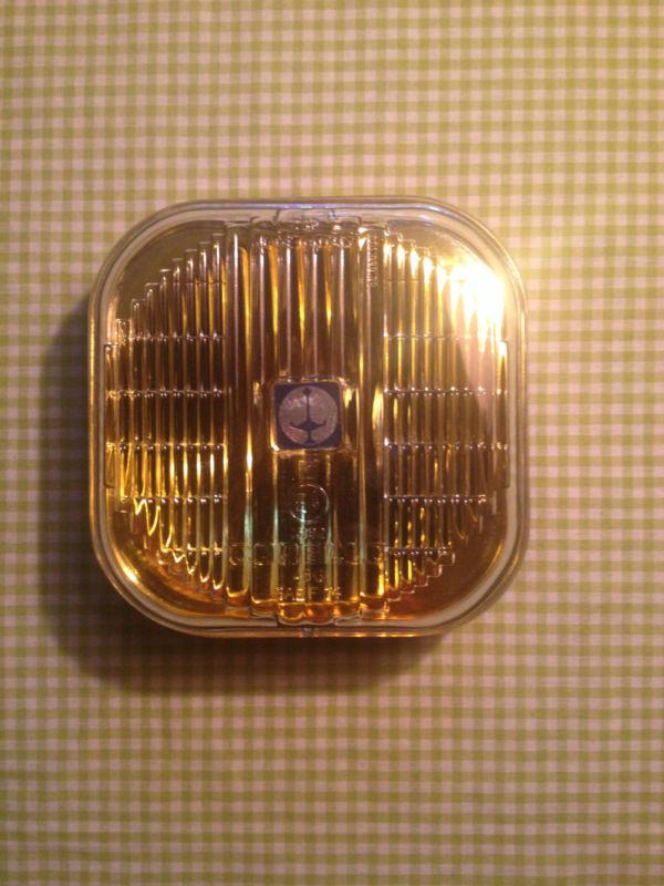 Carello luxor yellow fog light 02.850.700  replacement new nos  vintage classic