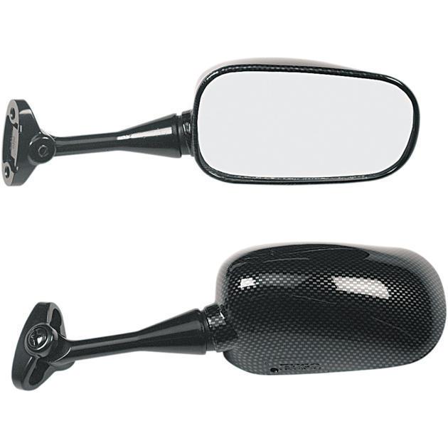 Emgo replacement mirror right carbon fits honda cbr600f4i 2001-2006