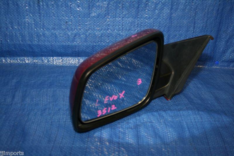 08 10 11 12 13 lancer evolution x ralliart oem driver left door mirror evox cz4a