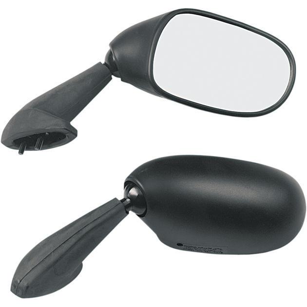 Emgo replacement mirror left black fits yamaha yzf-r6 1999-2000