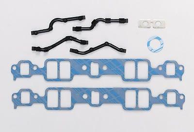 Fel-pro stock port felms90314-2 chevy intake small block set manifold gaskets  -