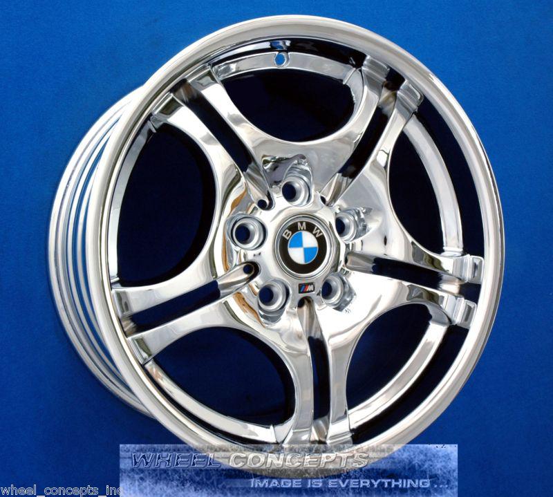 Bmw m3 325i 330i 17" chrome wheel exchange 325 330 m 3