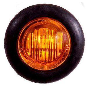 10-3/4" clearance lights led amber lens 3 led's in each light truck trailer new