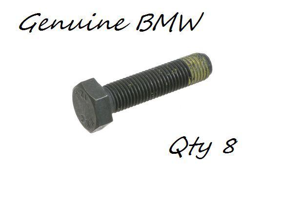 Genuine bmw (1986-06) m/t dual-mass flywheel bolt set (x8) # 11 22 2 243 051