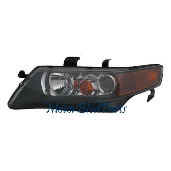 04-05 acura tsx headlamp headlight driver left side lh