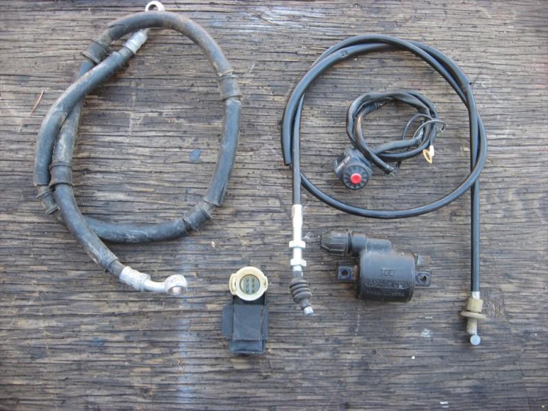 ~~1984 honda atc 250r brake line, cable and electronics oem~~