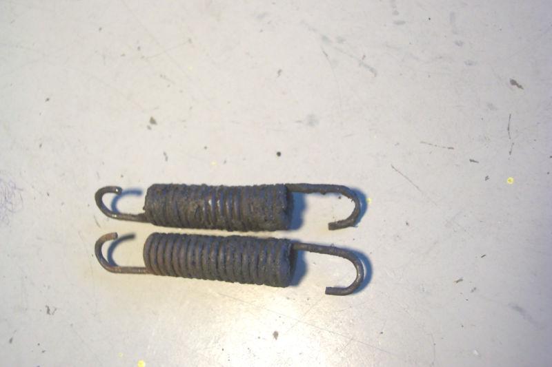 Kawasaki 1983  kdx 200 exhaust pipe springs 1984 1985