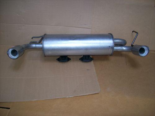 Nissan murano rear muffler exhaust direct fit steel tips  free shipping