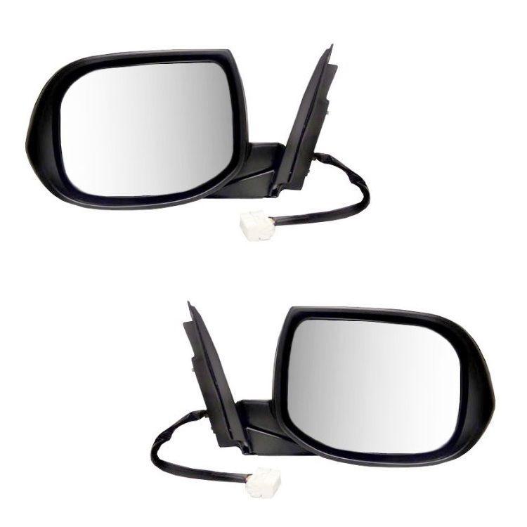 Power heated side view door mirror assembly pair set driver+passenger left+right