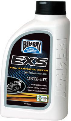 Bel-ray exs full synthetic ester 4t engine oil 10w-50 liter 99160-b1lw