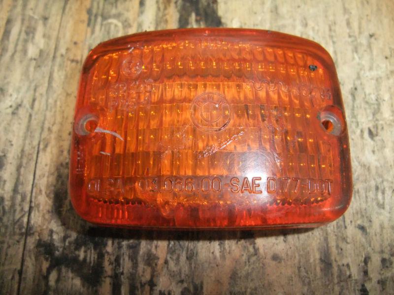 Bmw motorcycle r65 r 65 75 /5 /6 80 100 rt lens turn signal lens cover amber