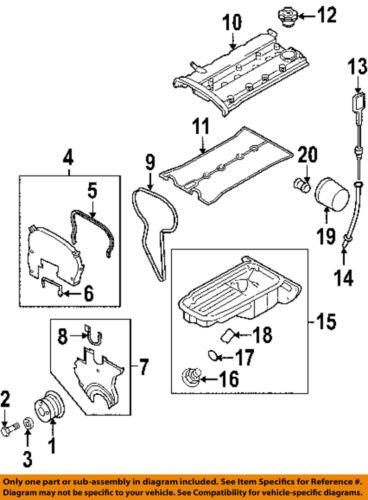 Chevrolet gm oem 94525114 oil drain plug gasket/engine oil drain plug gasket