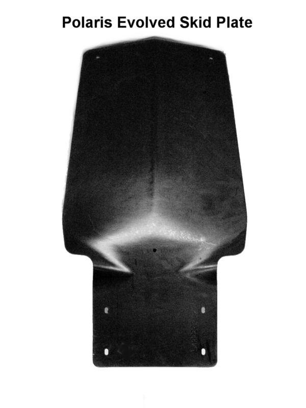 Polaris indy evolved 1994 1999 snowmobile sled skid plate black 2871384 5432237 