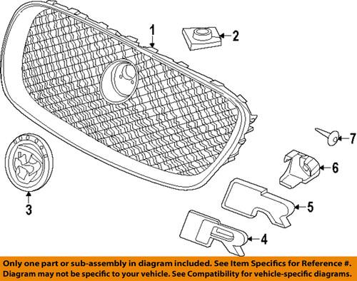 Jaguar oem c2z3832 grille