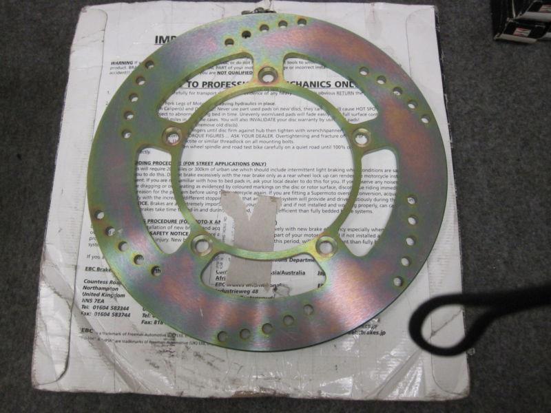 New ebc pro-lite rear brake rotor honda vf1100 v65 magna part # md1078