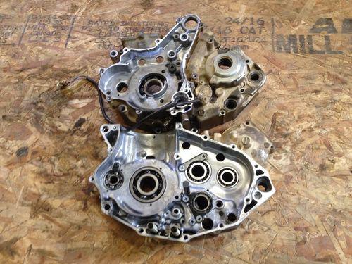 2006 suzuki ltr 450 center crank case bottom end engine motor good shape