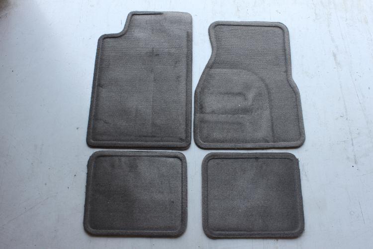 Camaro/firebird graphite gray floor mats set f&r new gm oem