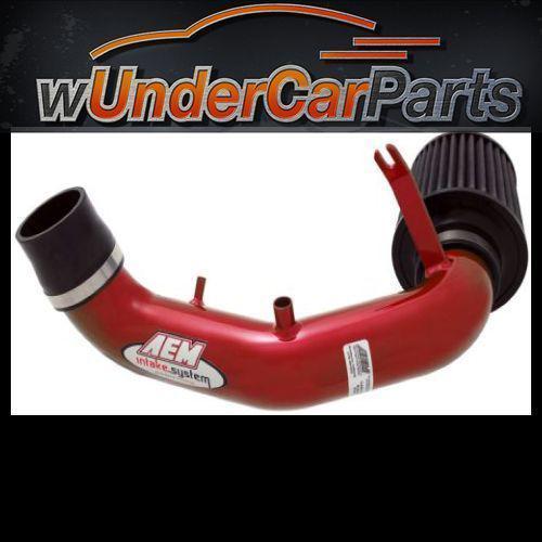 Aem 22-505r short ram cold air intake regular clamp