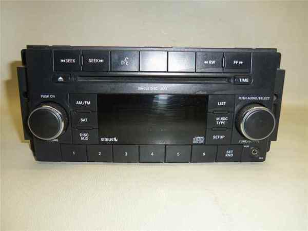 09 10 dodge avenger cd radio oem lkq